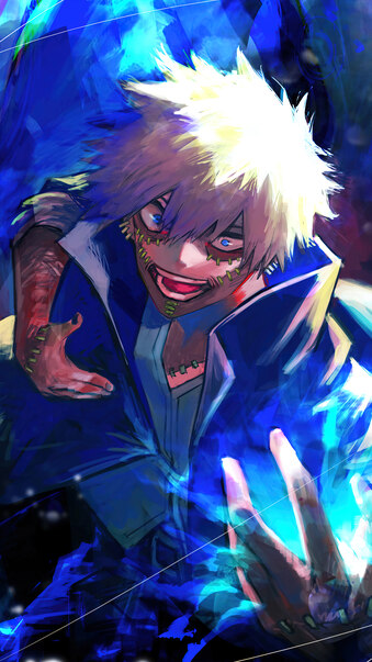 4K Phone HD Dabi Flame (MHA) Wallpaper