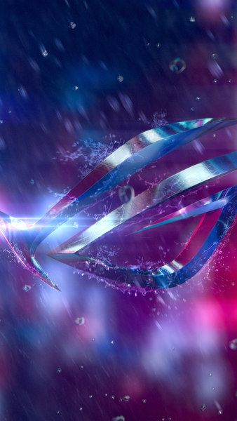 ROG, Logo, Rain Drop, 4K, #44 Wallpaper PC Desktop