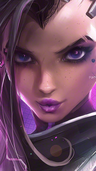 Sombra, Overwatch, 4K, #271 Wallpaper PC Desktop