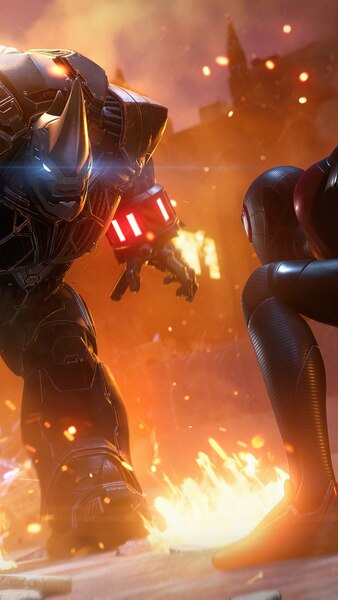 Spider Man Morales Rhino