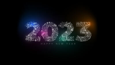 2023 Happy New Year 4K Wallpaper iPhone HD Phone #90i