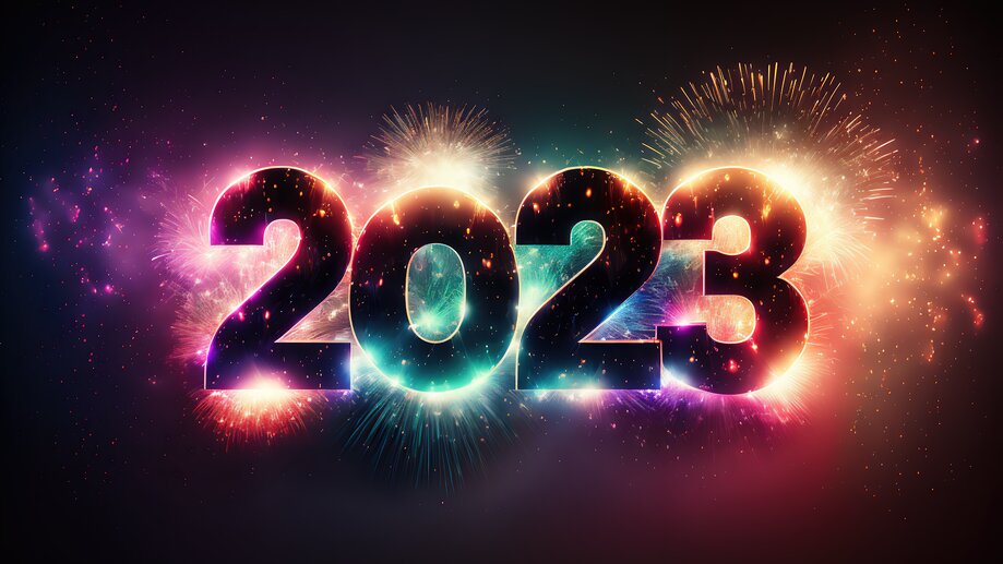 2023 New Year Fireworks 4K Wallpaper iPhone HD Phone #180i