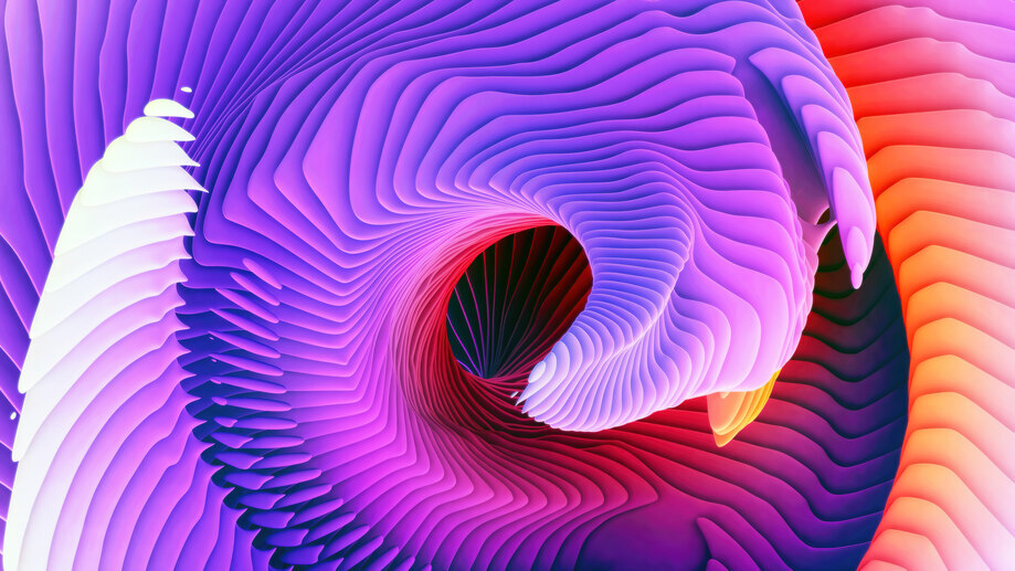 Abstract Colorful macOS 4K #4230e Wallpaper PC Desktop