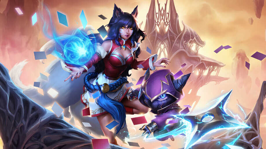 Ahri Kennen LoR 4K #541f Wallpaper PC Desktop