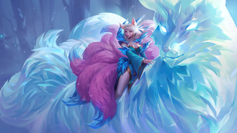 Ahri League of Legends 4K #9251e Wallpaper iPhone Phone