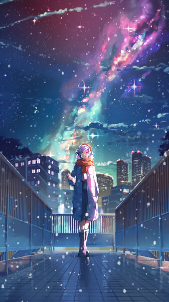Anime Galaxy, Cool Anime Galaxy HD wallpaper | Pxfuel