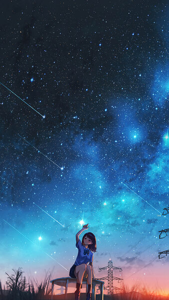 Anime Stars Mobile Wallpaper (HD) : r/MobileWallpaper