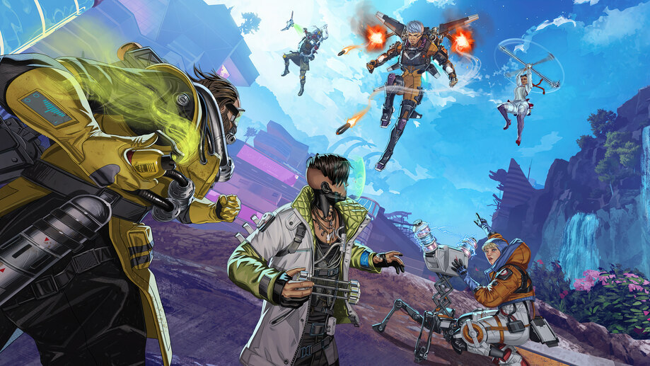 Apex Legends Character Battle 4K #330e Wallpaper PC Desktop