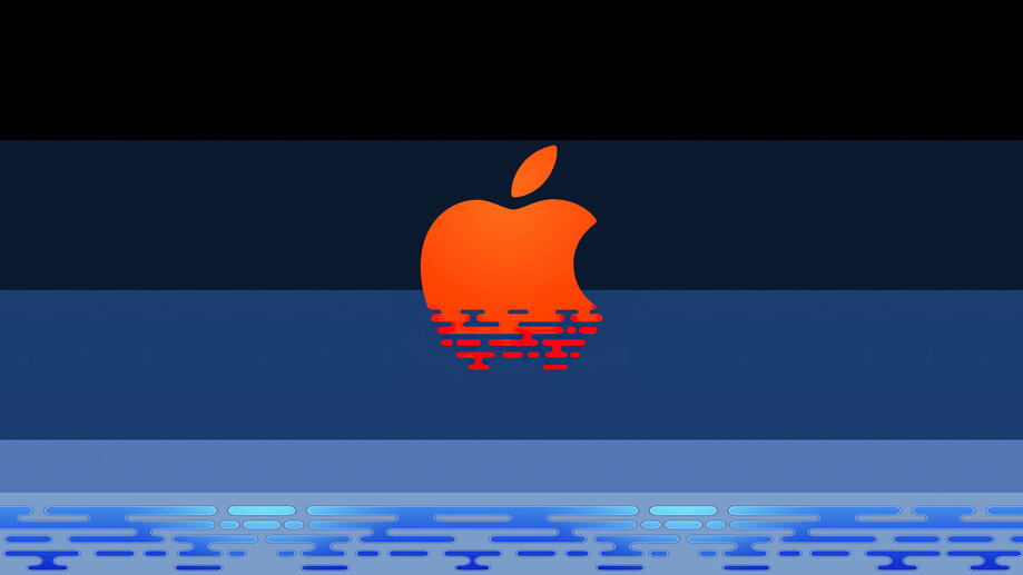 cool apple logo wallpaper