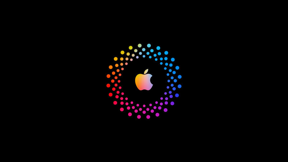 Apple Logo Black Background 4K 8K #6680e Wallpaper iPhone Phone