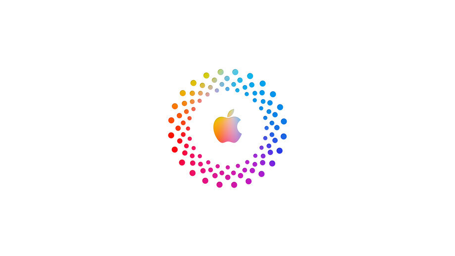 Apple Logo White Background 4K 8K #6690e Wallpaper iPhone Phone