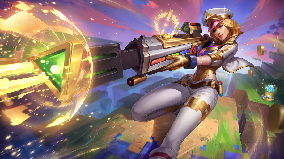 Arcade Caitlyn Update 4K 8K #2731e Wallpaper PC Desktop