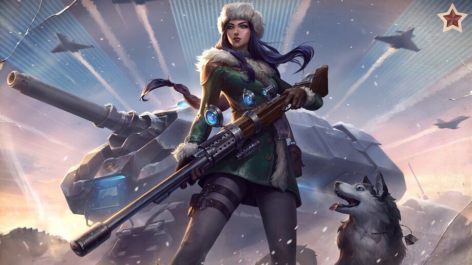 Arctic Warfare Caitlyn 4K 8K #2741e Wallpaper iPhone Phone