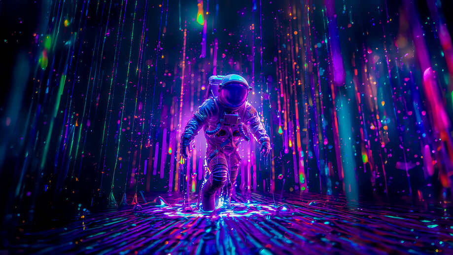 Astronaut Digital Art 4K #1993a Wallpaper iPhone Phone