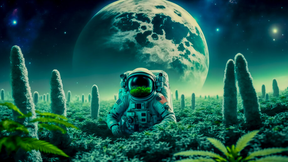 Astronaut Planet Digital Art 4K #6841k Wallpaper iPhone Phone