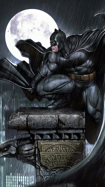 Batman Gotham City DC 4K #1990g Wallpaper PC Desktop