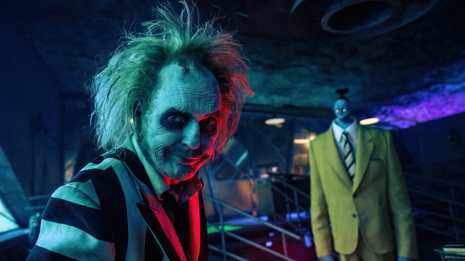 7912a Beetlejuice Beetlejuice, 2024, Michael Keaton, 4K Wallpaper