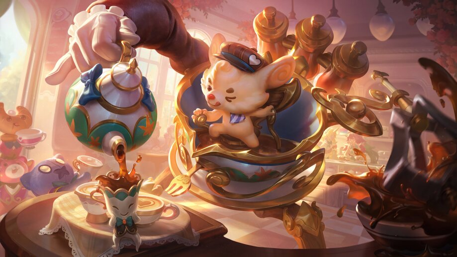 Cafe Cuties Rumble LoL Skin 4K 8K #3921m Wallpaper PC Desktop