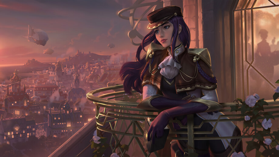 Caitlyn Jayce LoL (Wild Rift) Wallpaper iPhone Phone 4K #3191f