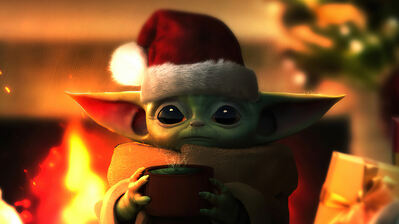Giáng sinh là lễ hội của sự bất ngờ và niềm vui. Hãy trang trí màn hình của bạn với hình ảnh Baby Yoda tuyệt đẹp để tạo thêm không khí lễ hội trong ngôi nhà của bạn nào!