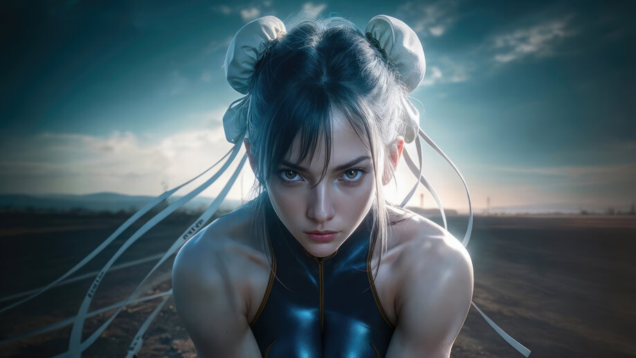 Chun Li Street Fighter 4K #1920k Wallpaper PC Desktop