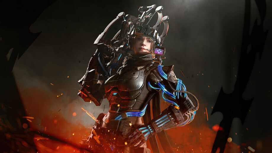 CODM Legendary Outrider Skin 4K 3590e Wallpaper PC Desktop