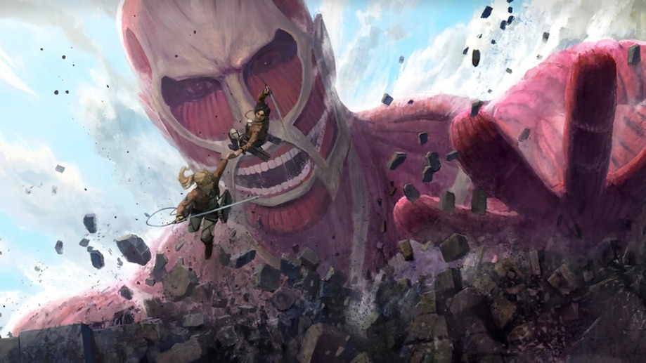 Colossal Titan Attack on Titan 4K #3050f Wallpaper PC Desktop