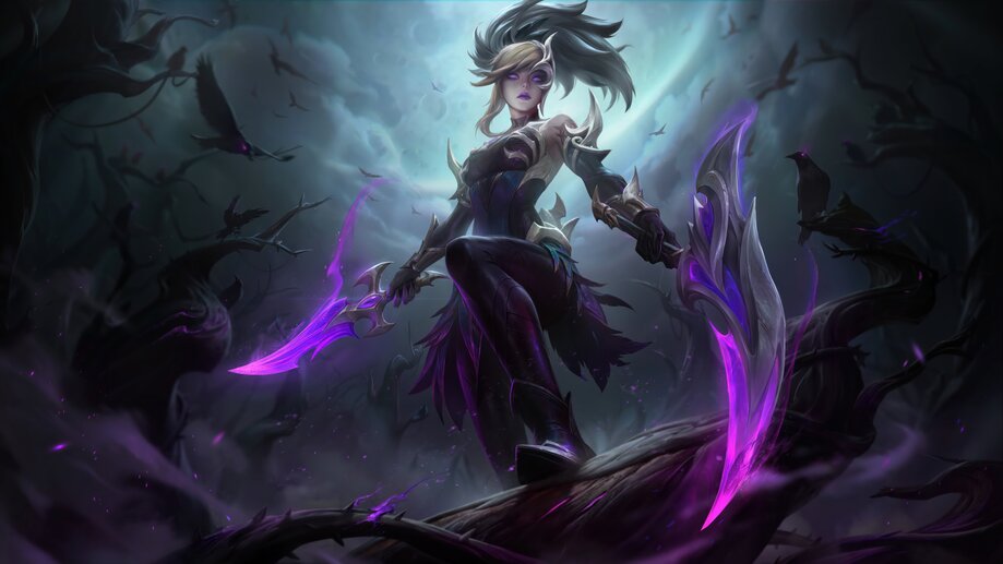 Coven Akali LoL Skin Splash 4K 8K #1701m Wallpaper iPhone Phone