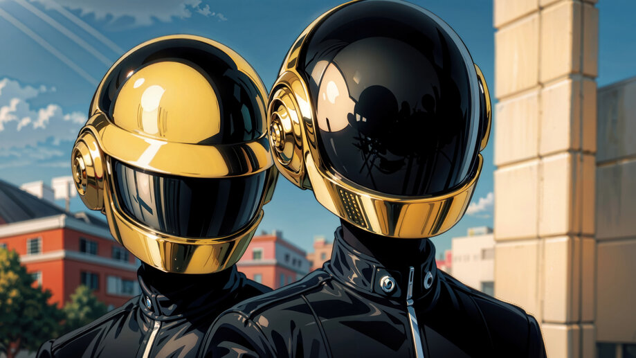 Daft Punk Digital Art 4K #2111n Wallpaper PC Desktop