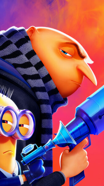 Agnes blue neon lights, Minions The Rise of Gru, Despicable Me, Agnes Gru,  Minions, HD wallpaper | Peakpx