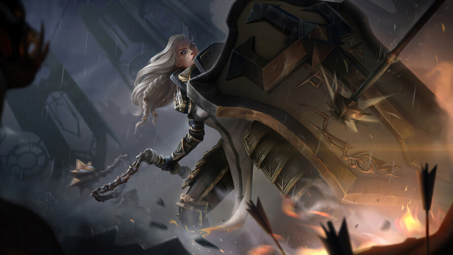 Diablo Female Crusader Game 4K #4640h Wallpaper iPhone Phone