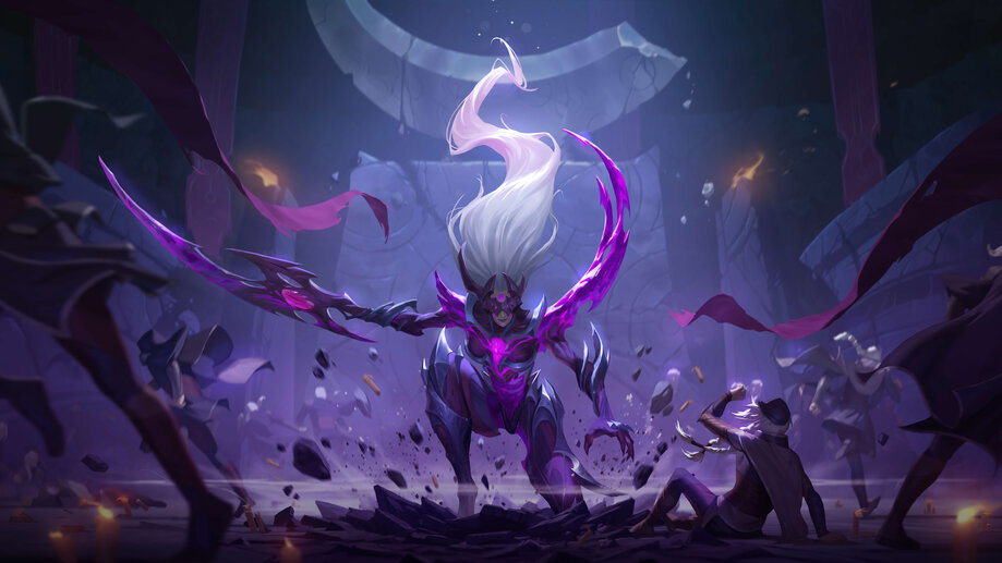 lunar goddess diana splash art