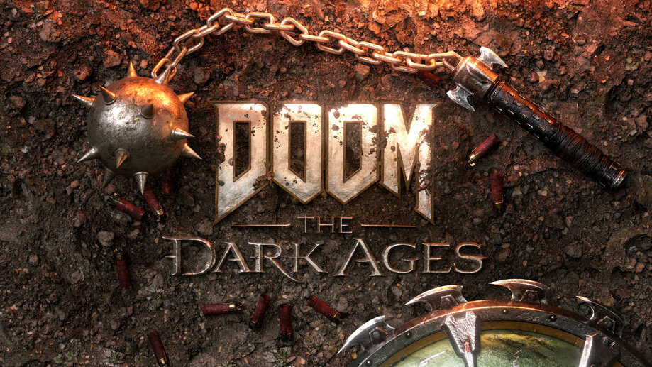 DOOM The Dark Ages Logo 4K #1573b Wallpaper PC Desktop