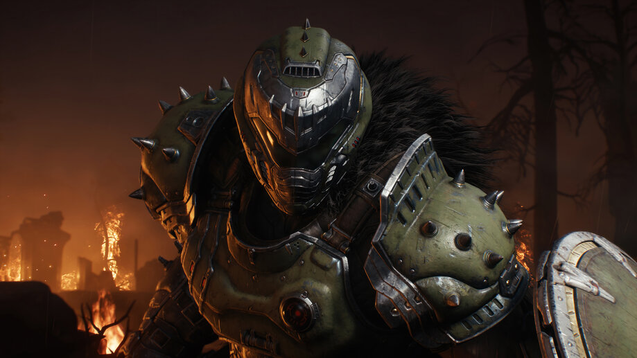 Doomguy DOOM The Dark Ages 4K #1583b Wallpaper iPhone Phone