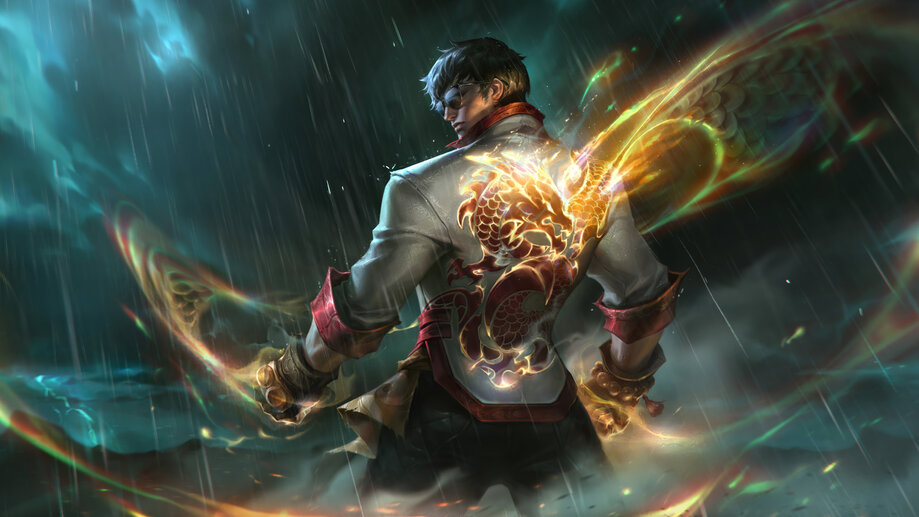 Dragon Fist Lee Sin Skin LoL 4K 8K #5323a Wallpaper iPhone Phone