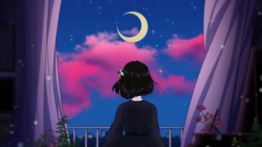 Dreamy Night Anime 4K #1340f Wallpaper PC Desktop