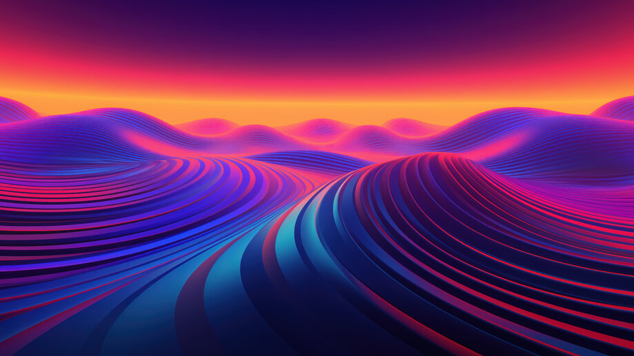 DESKTOP WALLPAPER 4K - COLORFUL ABSTRACT AND DARK DESIGN