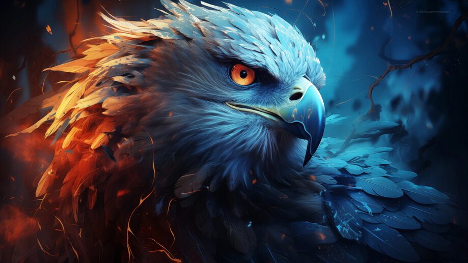 Eagle Art 4K #1273a Wallpaper iPhone Phone