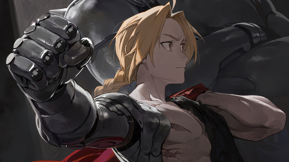 Edward, Alphonse, Elric,, Wallpaper, #1315t Wallpaper 4K PC