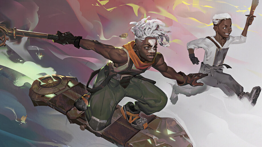 Ekko Arcane LoL Art 4K #7820e Wallpaper PC Desktop