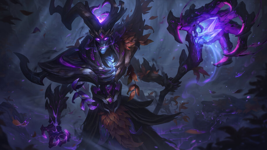 Elderwood Karthus Skin LoL 4K 8K 8591k Wallpaper IPhone Phone