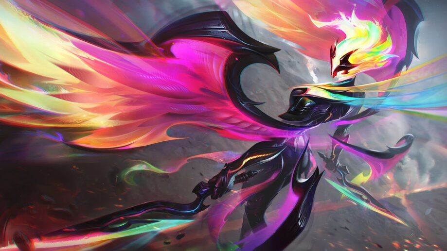 Empyrean Kayle Skin LoL 4K 8K #5373a Wallpaper iPhone Phone