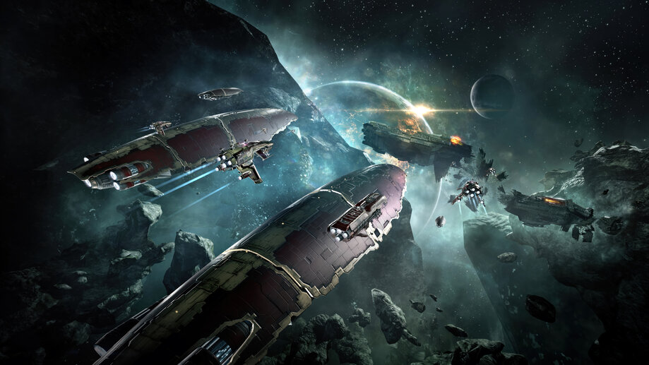 EVE Online Game 4K #5430i Wallpaper PC Desktop