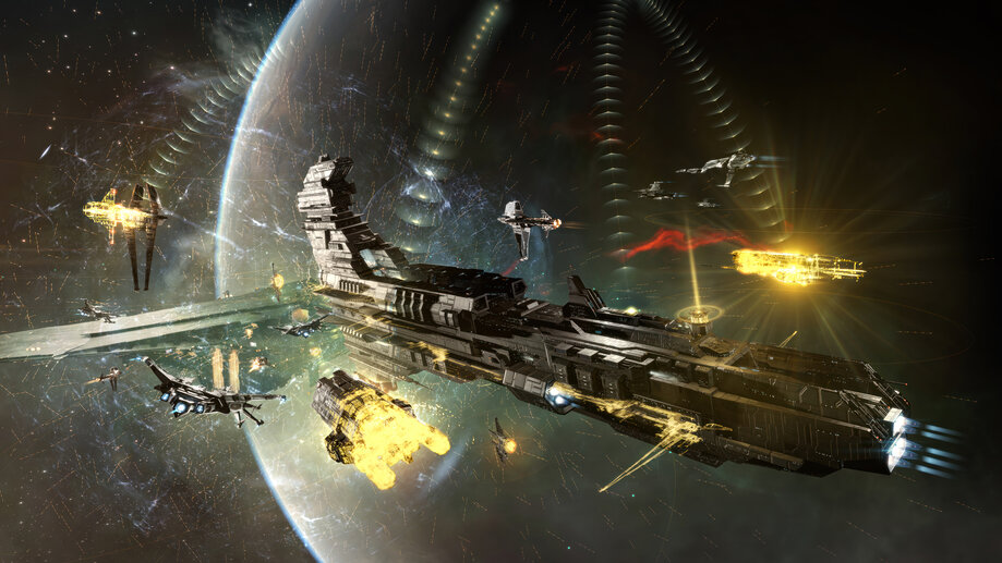 EVE Online Game Spaceship 4K #5440i Wallpaper iPhone Phone