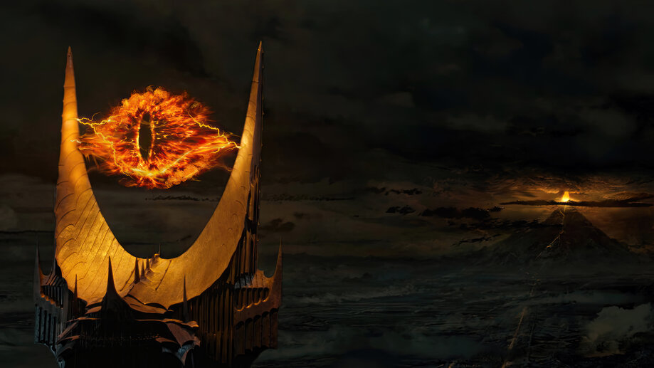 Eye of Sauron Lord of the Rings 4K #8110i Wallpaper PC Desktop