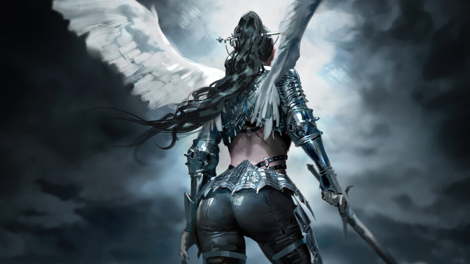 angel warrior wallpaper