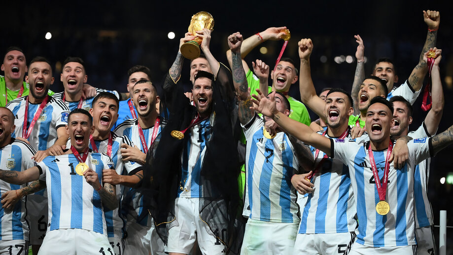 FIFA World Cup 2022 Winner Argentina Team 4K Wallpaper iPhone HD ...