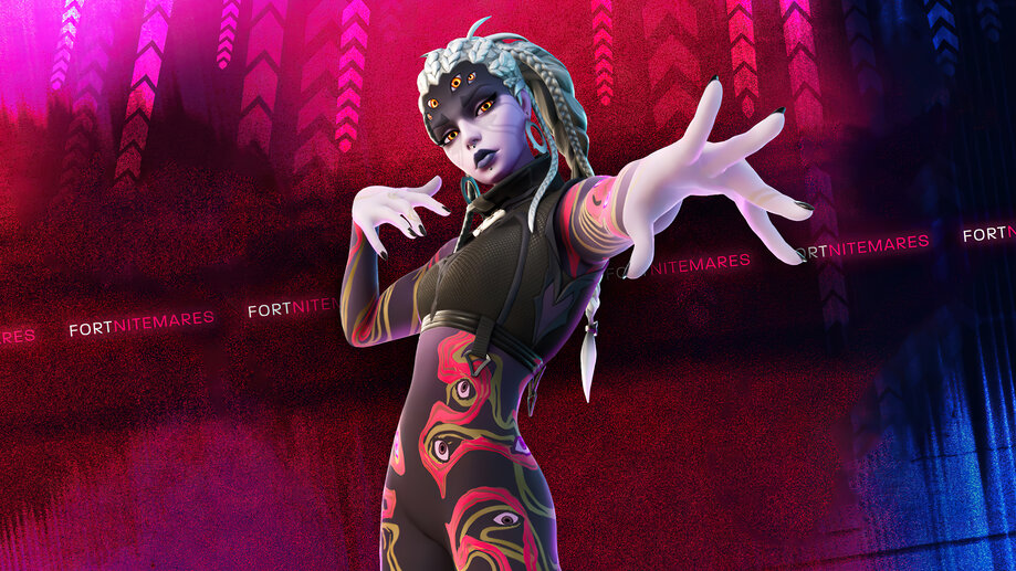 Fortnite Spider-Gwen Unmasked Skin 4K Wallpaper iPhone HD Phone #6780h