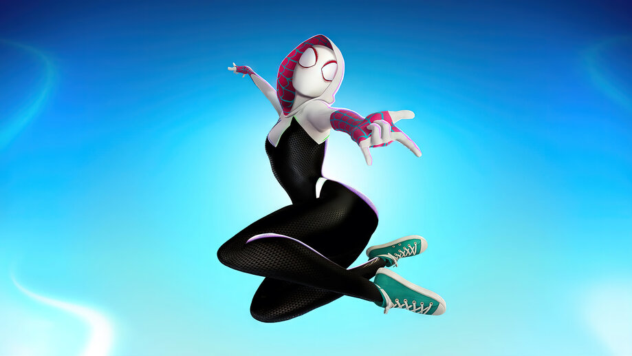 Fortnite Spider-Gwen 4K #6800h Wallpaper PC Desktop