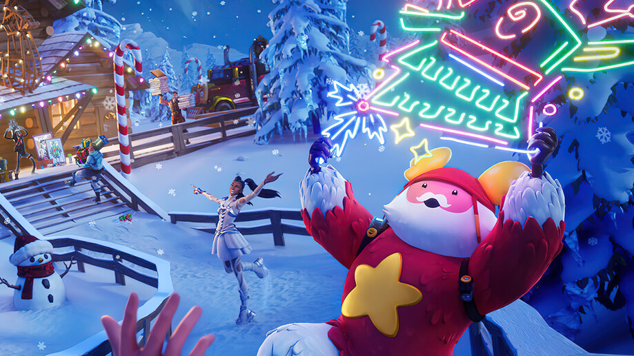 Fortnite Winterfest 2022 Guff 4K #9450h Wallpaper PC Desktop